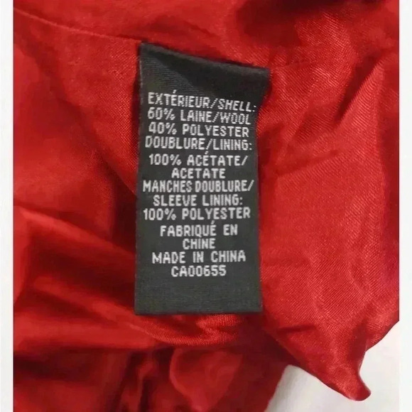 RW & Co Wool Blend Short Sleeve Collared  Jacket Size XS - Picture 6 of 10